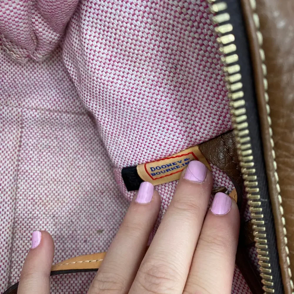 Dooney & Bourke Portofino Zip Zip Grommet Satchel - Picture 6 of 7